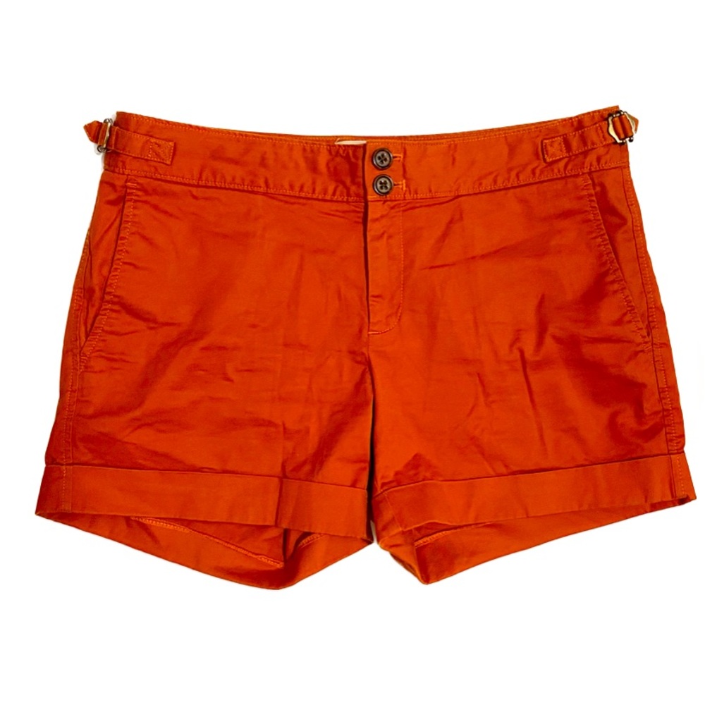 Banana Republic buckle shorts size 8 burnt orange